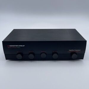 Monster Cable 4-Way Speaker Selector Switch Audio Control